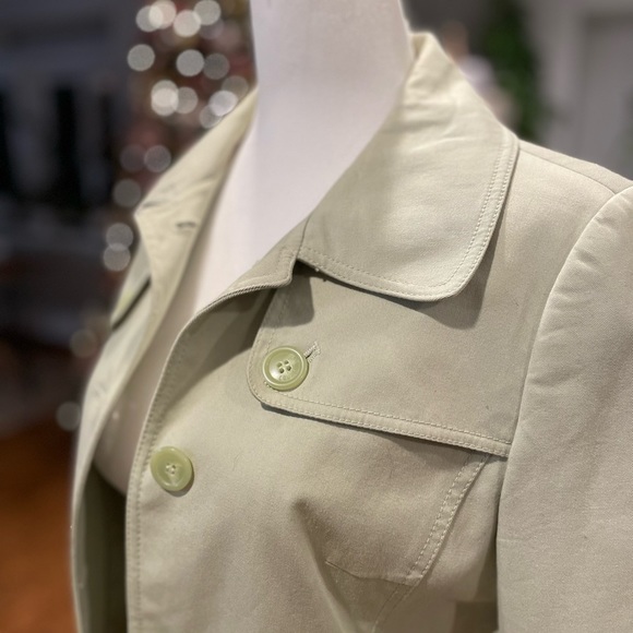 Pea coat (blazer-jacket) in pistachio green - Picture 3 of 12